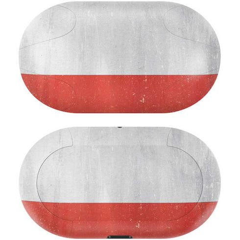 Italy Flag Distressed Galaxy Buds Skin